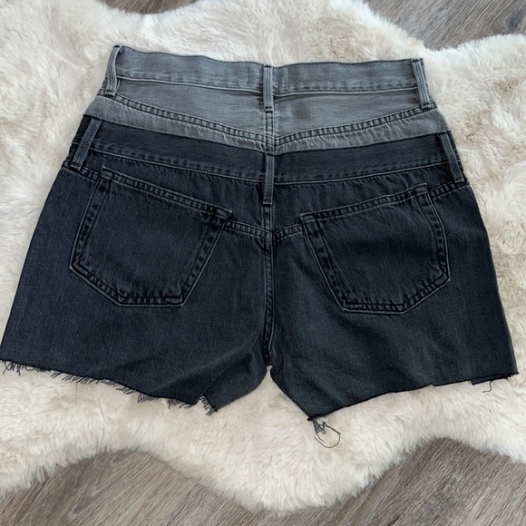 Frame Denim Layered Shorts - Picture 6 of 14